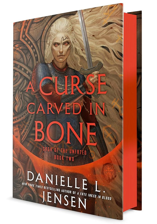 A Curse Carved in Bone: Book Two of the Saga of the Unfated - Danielle L. Jensen - The Society for Unusual Books