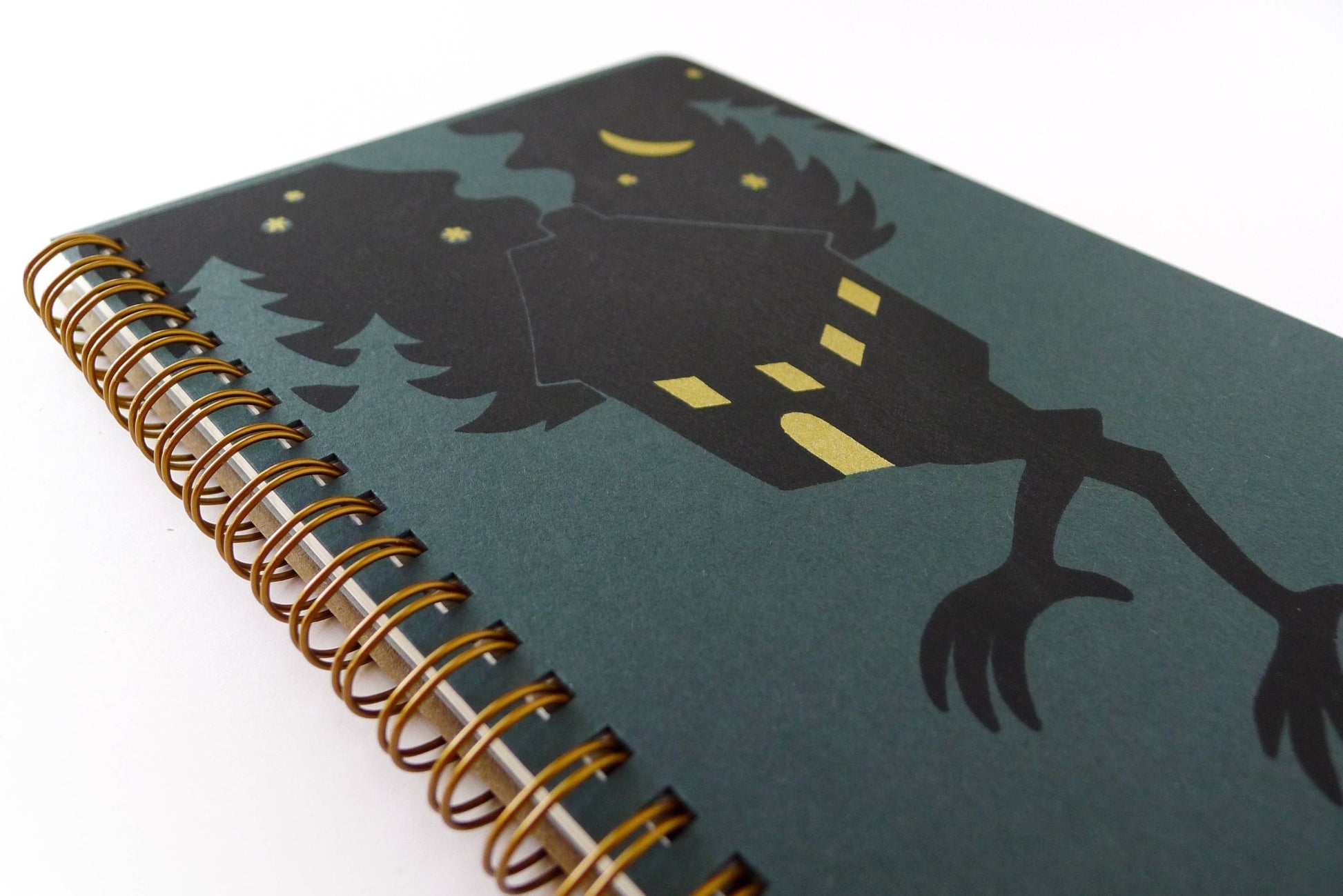 Baba Yaga Coil Notebook, MD - Middle Dune - The Society for Unusual Books