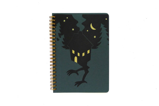 Baba Yaga Coil Notebook, MD - Middle Dune - The Society for Unusual Books