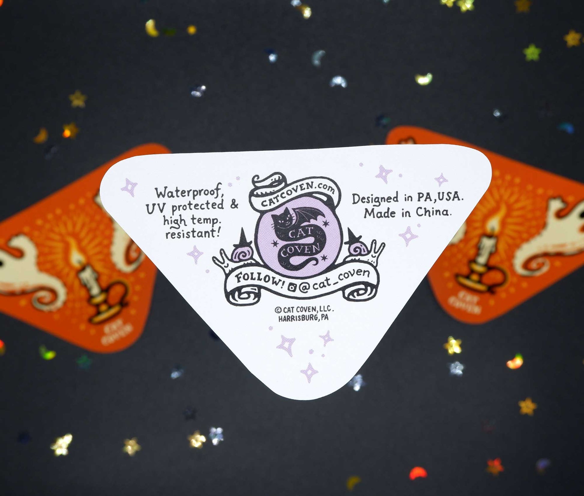 Ghosts Corner - Sticker - Cat Coven - The Society for Unusual Books