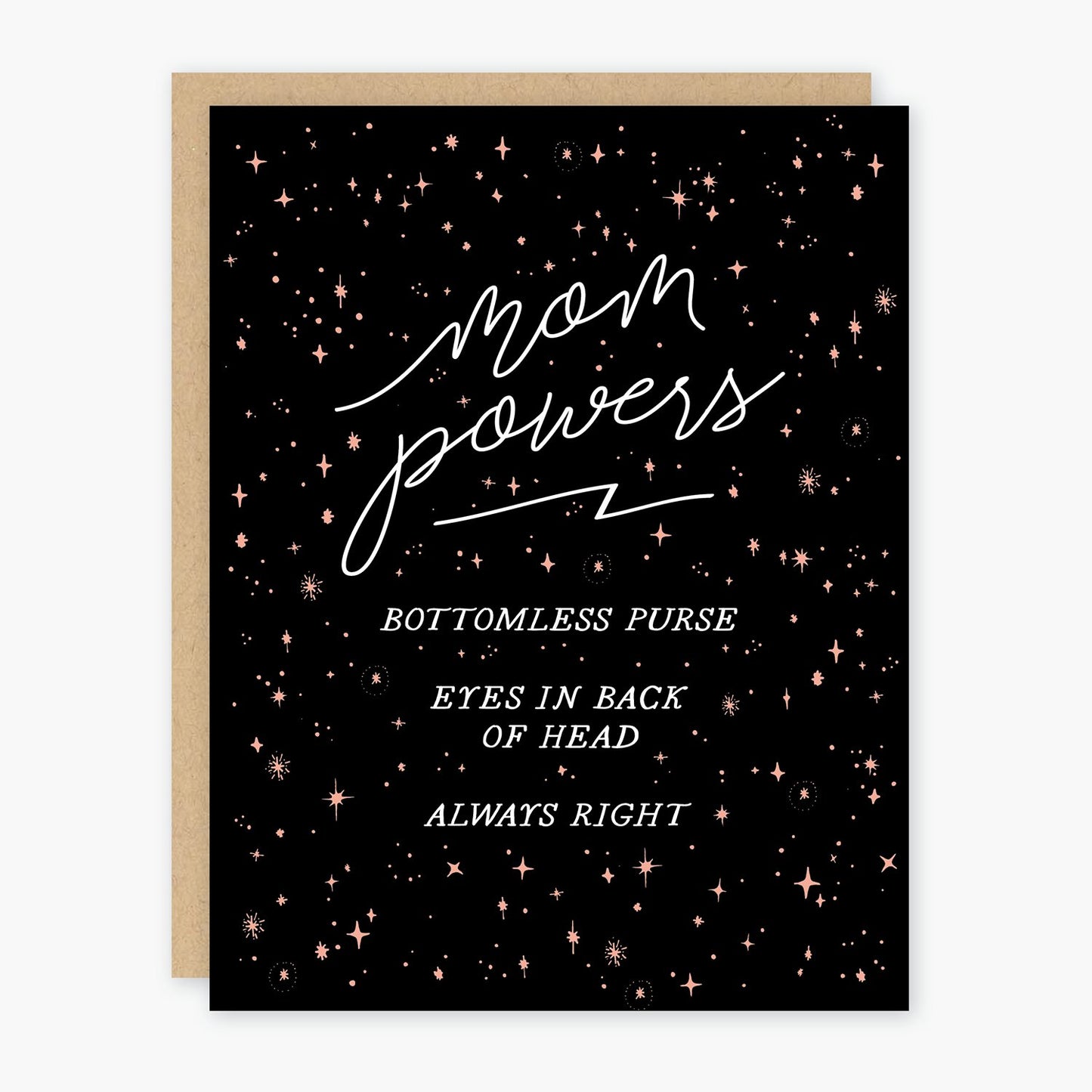Mom Powers Card -Party of One - The Society for Unusual Books