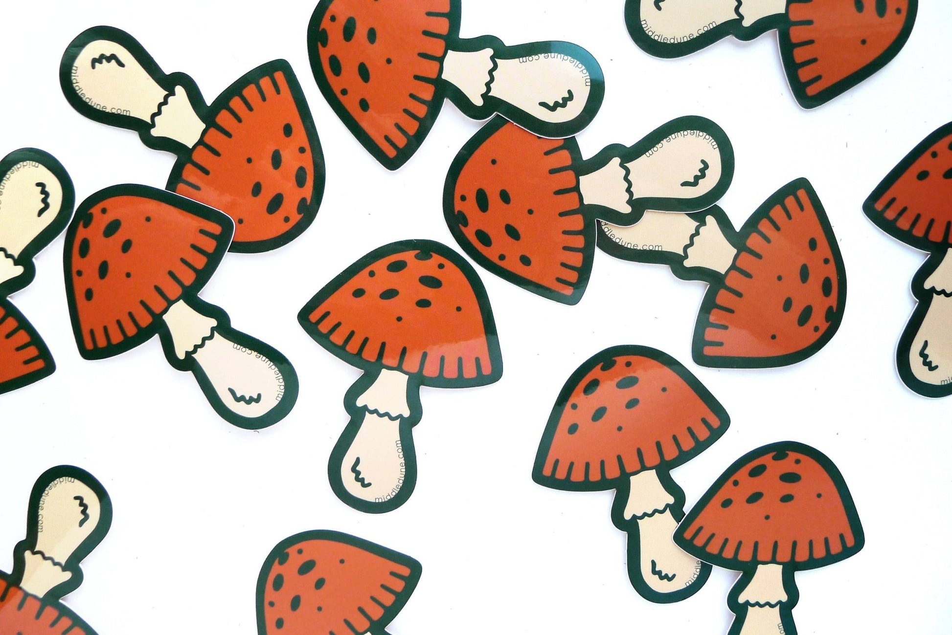 Mushroom Sticker -Middle Dune - The Society for Unusual Books