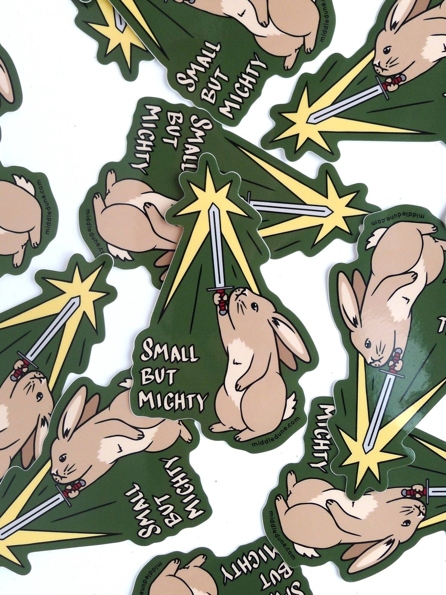 Small but Mighty Sticker - Middle Dune - The Society for Unusual Books