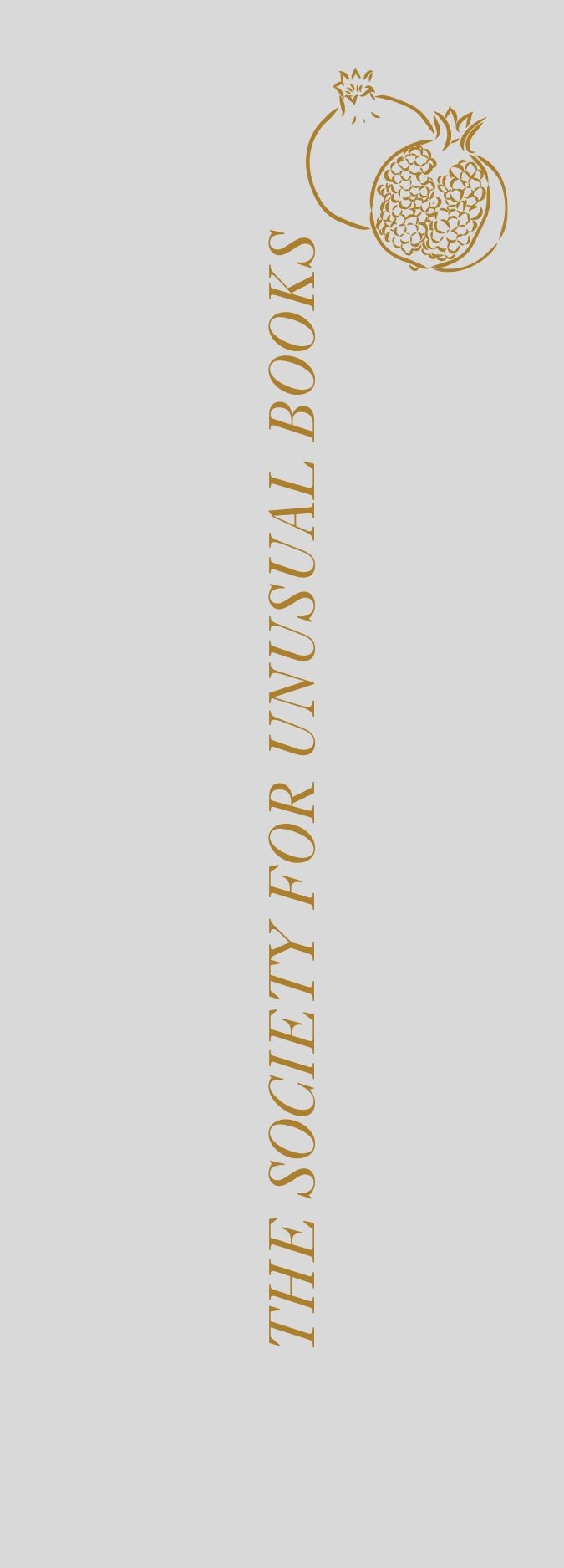 S/S '25 Persephone Bookmark - The Society for Unusual Books - The Society for Unusual Books