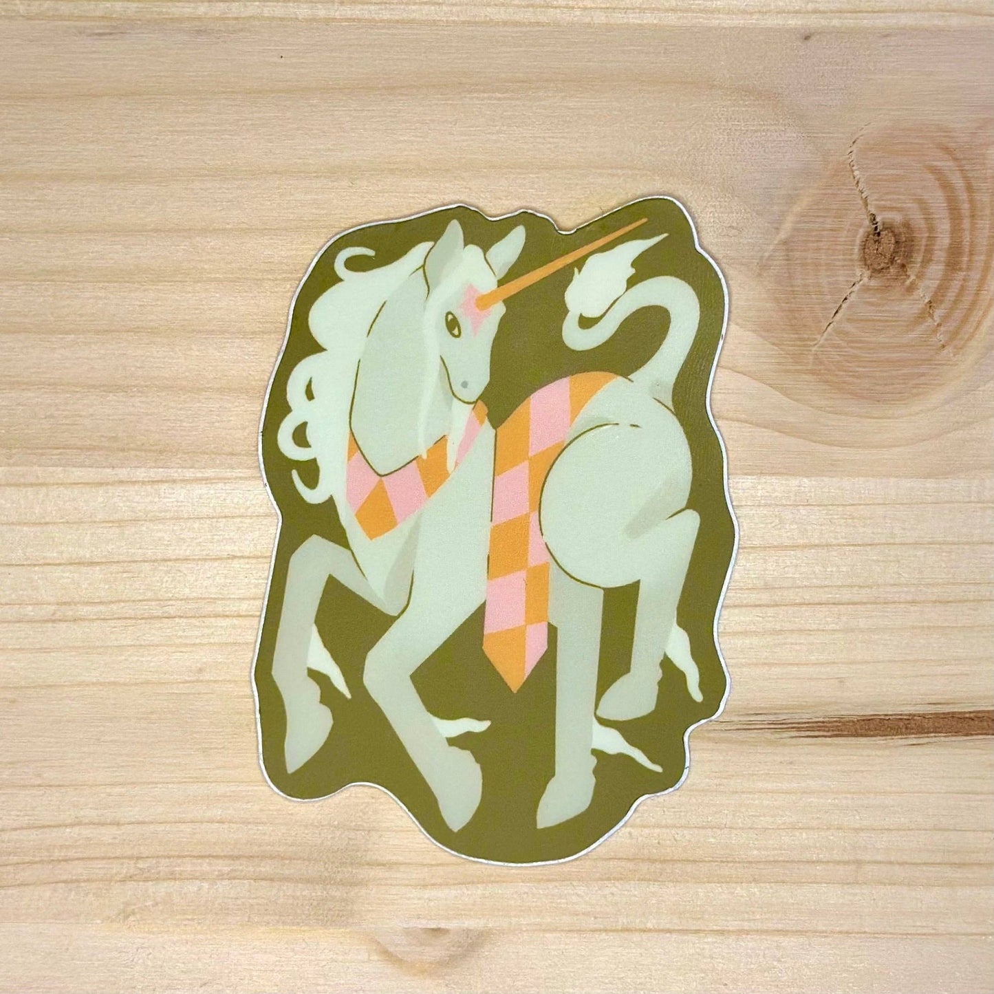 Unicorn Sticker - Odd Hare Goods - The Society for Unusual Books