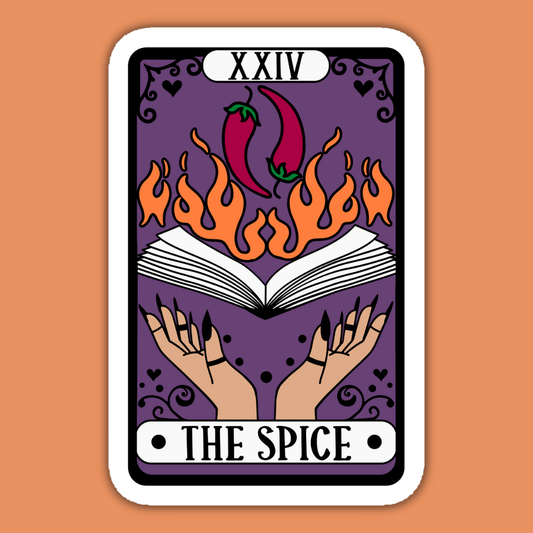 The Spice Alternative Tarot Card Reader Sticker - Indigo Maiden - The Society for Unusual Books