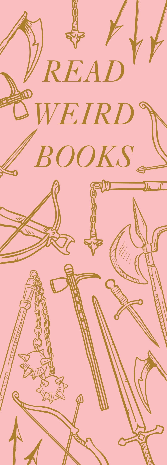 S/S '25 Medieval Weapons Bookmark