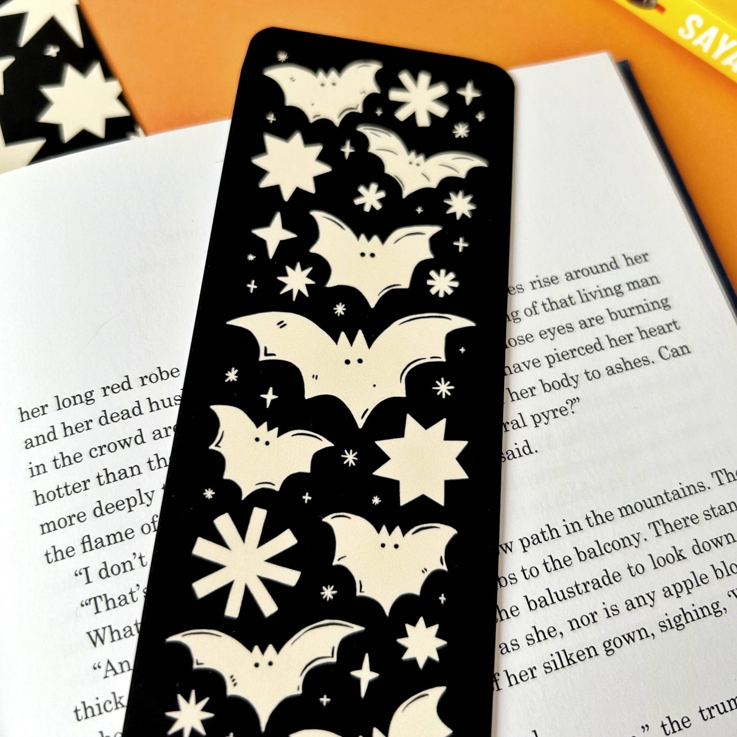 Bats Bookmark - Stacey McEvoy Caunt - The Society for Unusual Books