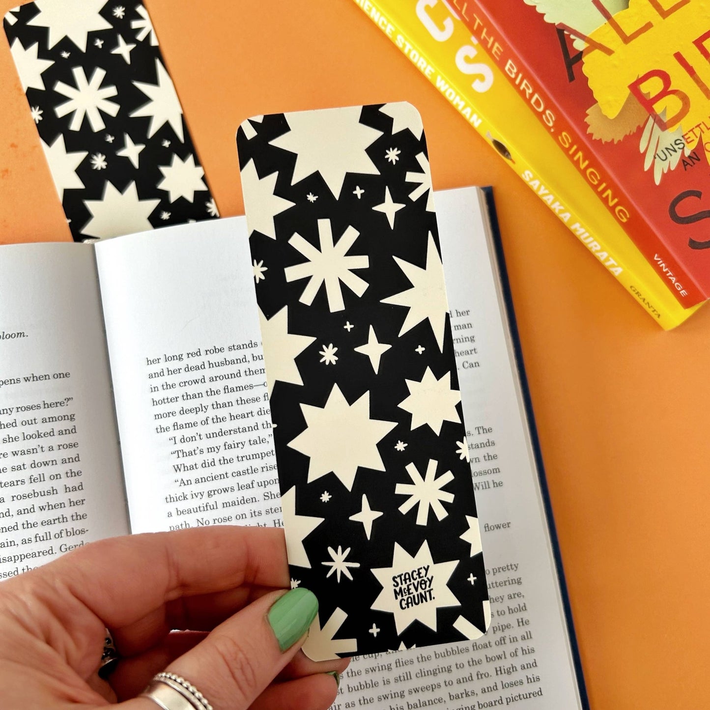 Bats Bookmark - Stacey McEvoy Caunt - The Society for Unusual Books