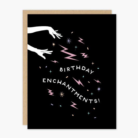 Birthday Enchantments Card -Party of One - The Society for Unusual Books