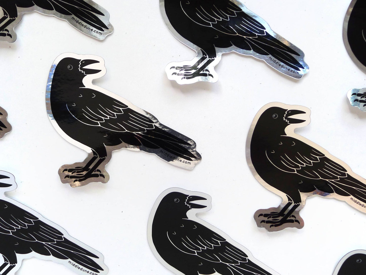 Corvid Sticker - Middle Dune - The Society for Unusual Books