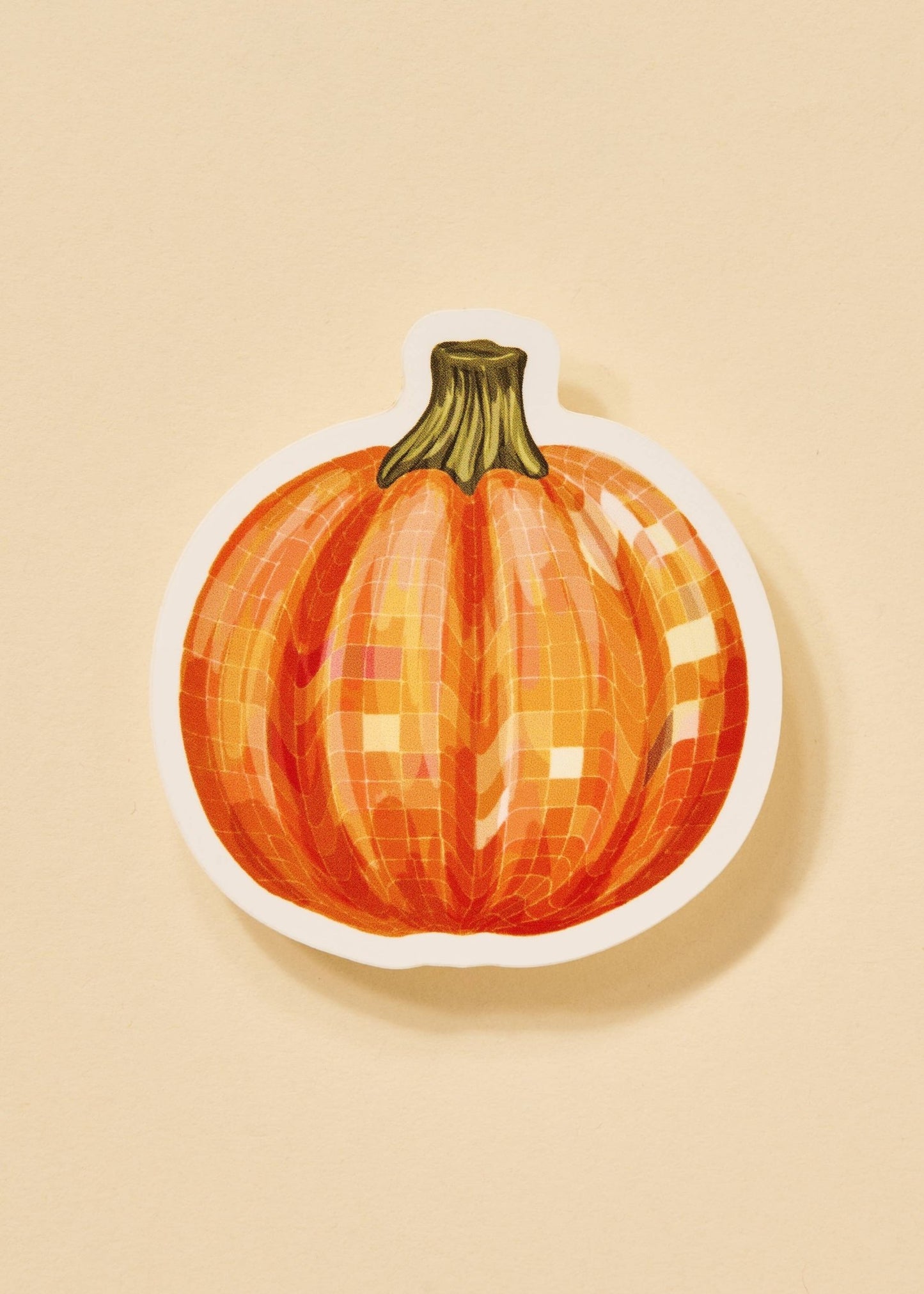 Disco Pumpkin Sticker - One & Only Paper - The Society for Unusual Books