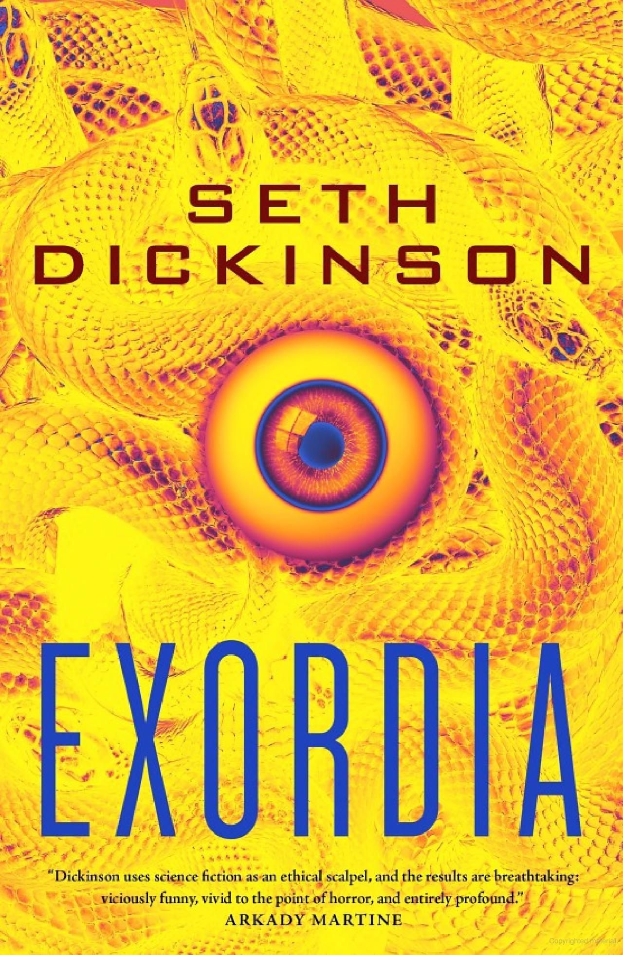 Exordia -Seth Dickinson - The Society for Unusual Books