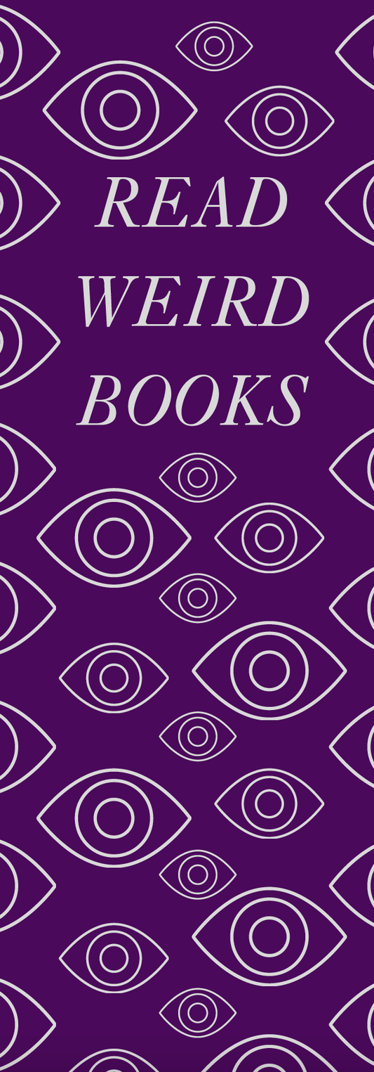 Fall '24 Eyes Bookmark - The Society for Unusual Books - The Society for Unusual Books