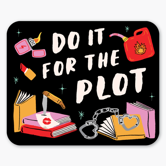 For The Plot Sticker -Party of One - The Society for Unusual Books