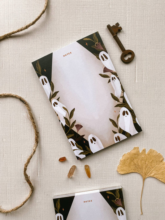 Ghostie Notepad - Lantern Print Co. - The Society for Unusual Books