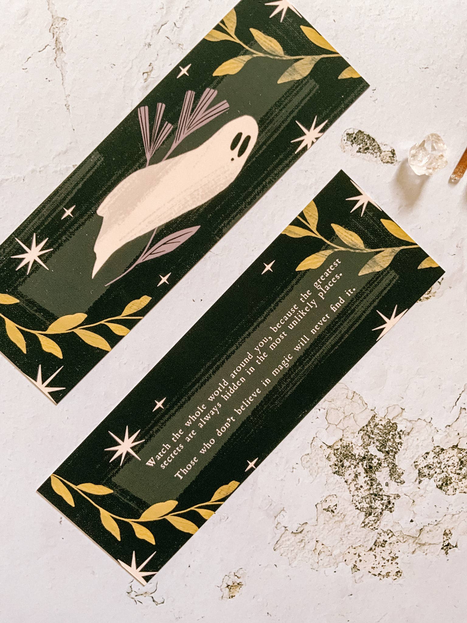 Ghosts & Magic Literary Bookmark - Lantern Print Co. - The Society for Unusual Books