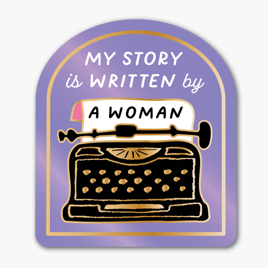 My Story Shimmer Sticker -Party of One - The Society for Unusual Books