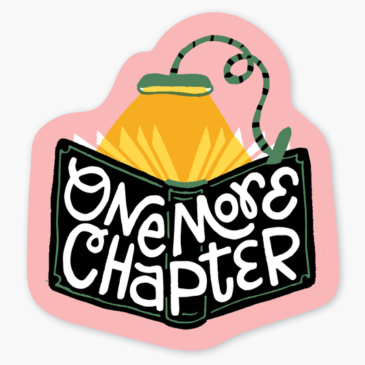 One More Chapter Sticker -Party of One - The Society for Unusual Books