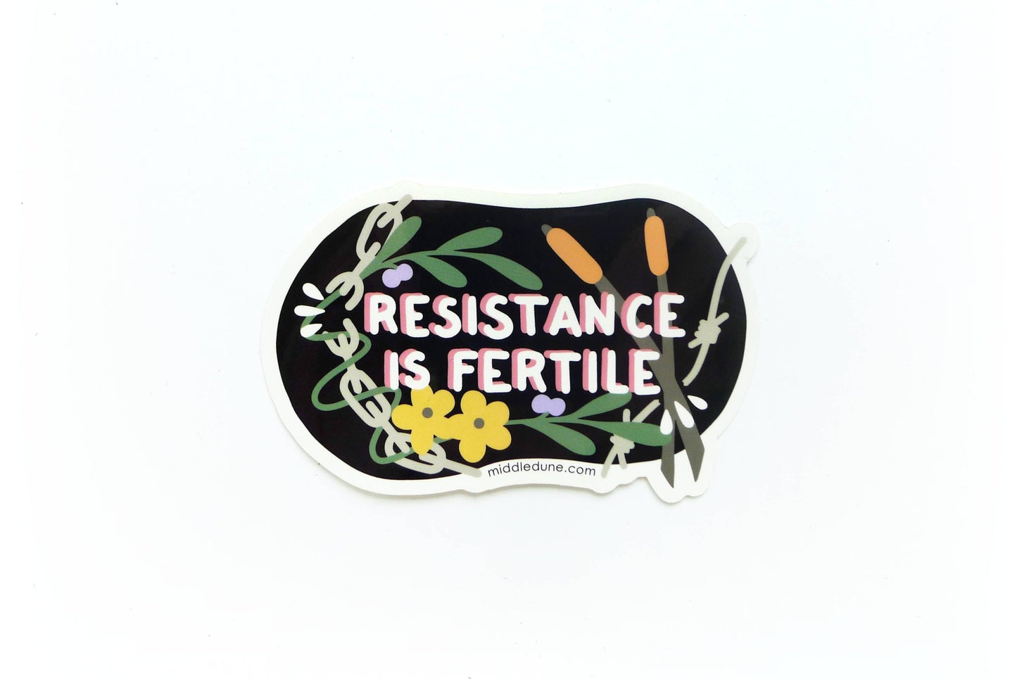 Resistance is Fertile Sticker - Middle Dune - The Society for Unusual Books