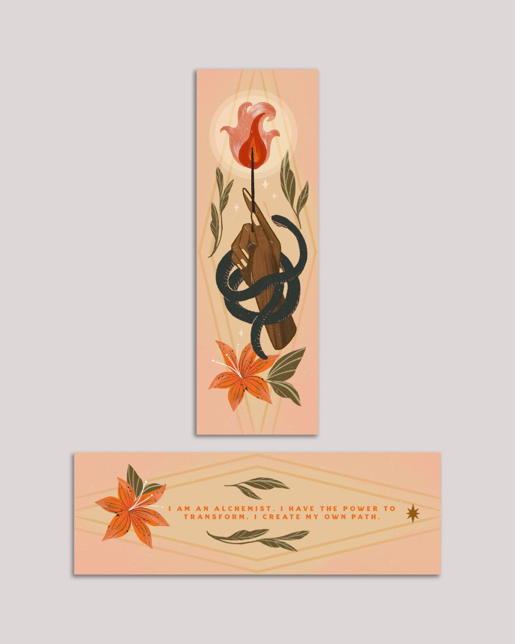 The Alchemist Affirmation Bookmark - Lantern Print Co. - The Society for Unusual Books