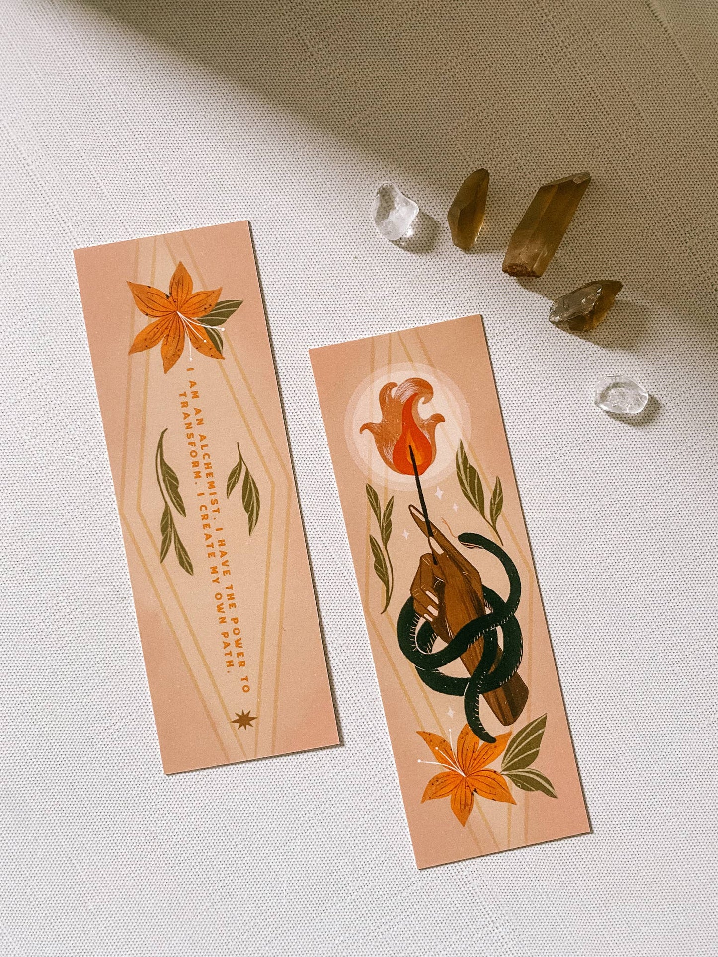 The Alchemist Affirmation Bookmark - Lantern Print Co. - The Society for Unusual Books