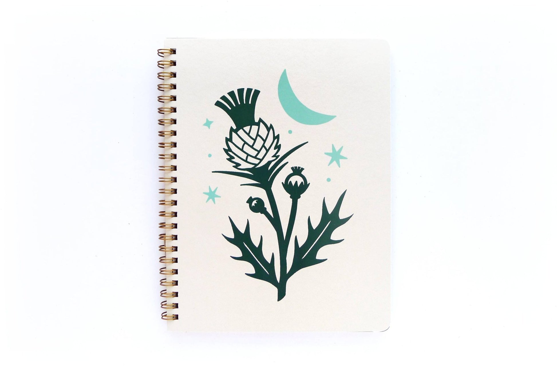 Thistle Coil Notebook, Large -Middle Dune - The Society for Unusual Books