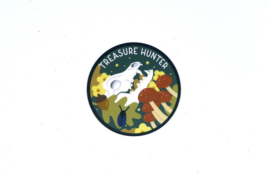 Treasure Hunter Sticker -Middle Dune - The Society for Unusual Books