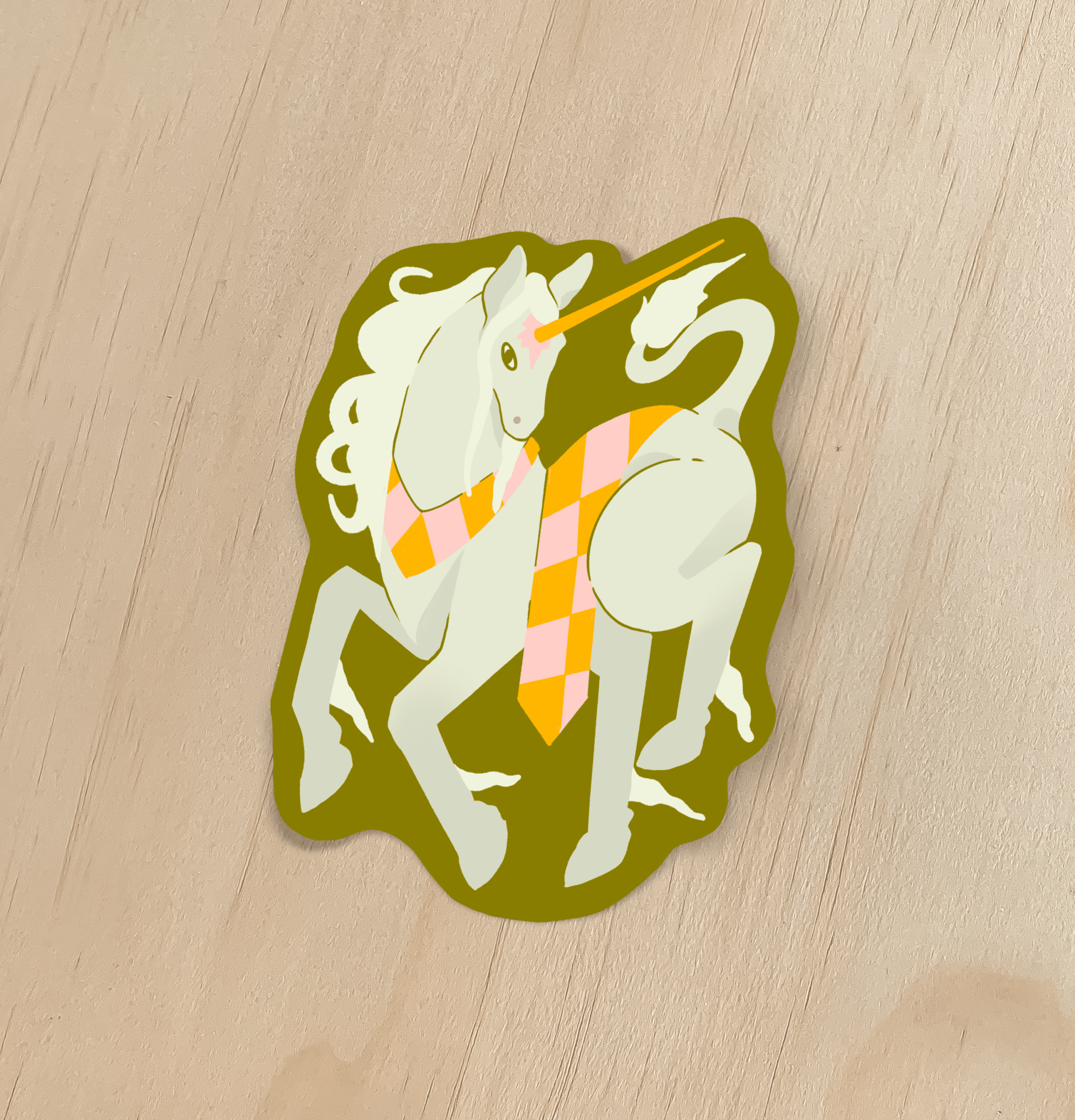 Unicorn Sticker - Odd Hare Goods - The Society for Unusual Books