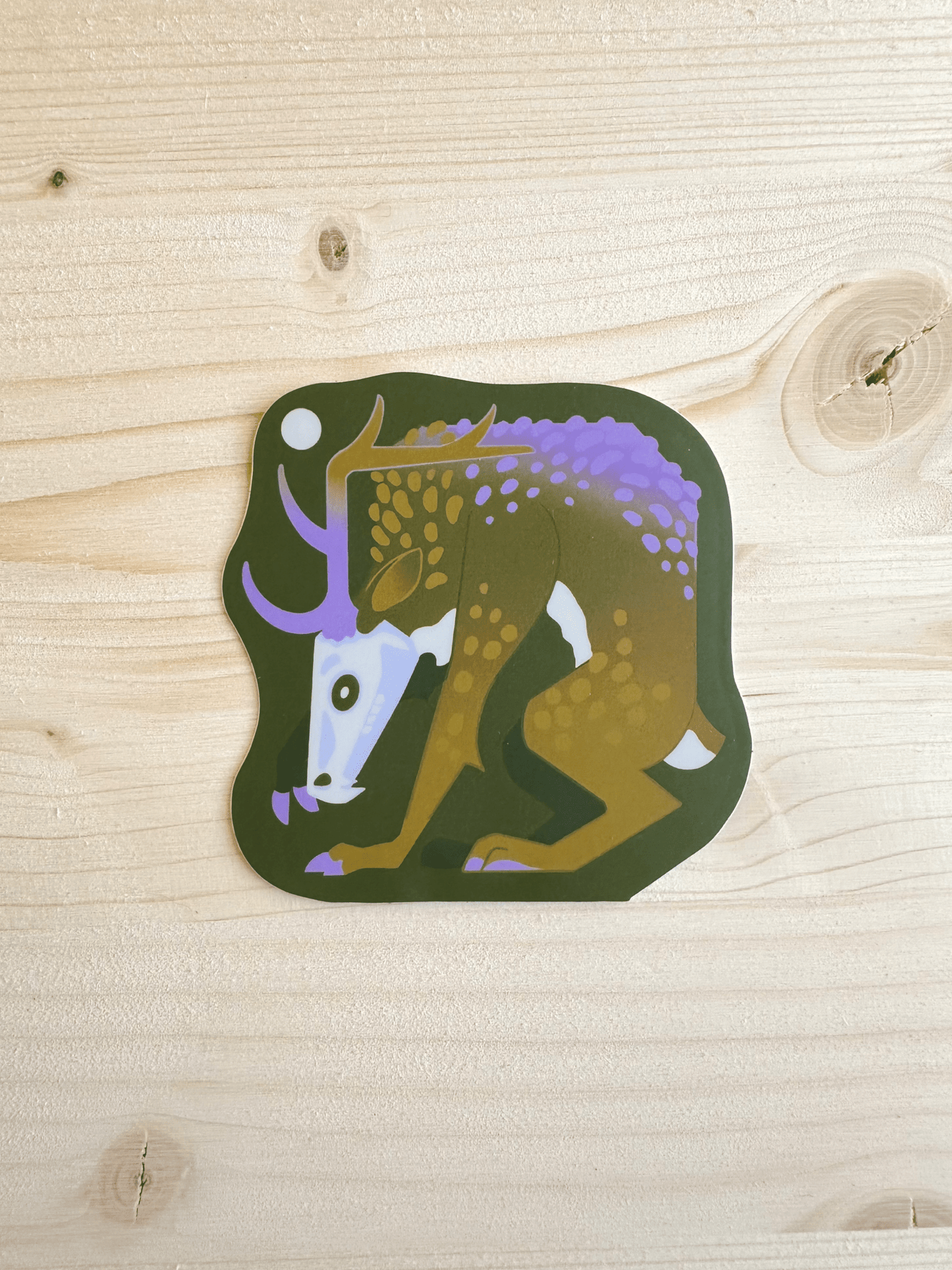 Wendigo Sticker - Odd Hare Goods - The Society for Unusual Books