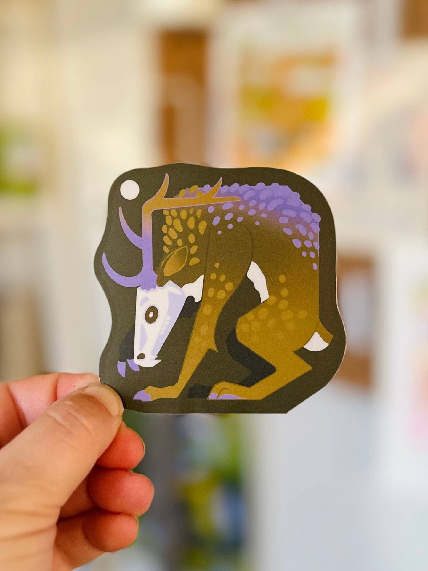 Wendigo Sticker - Odd Hare Goods - The Society for Unusual Books