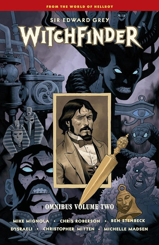 Witchfinder Omnibus Volume 2 (SHELF WORN) - Mike Mignola, Chris Roberson, Ben Stenbeck, D'Israeli, Christopher Mitten - The Society for Unusual Books